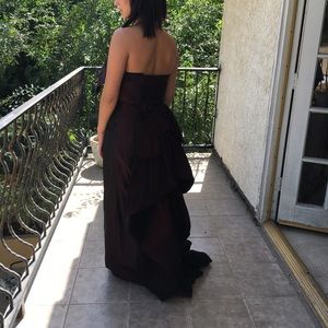Beautiful Burgundy Evening Gown